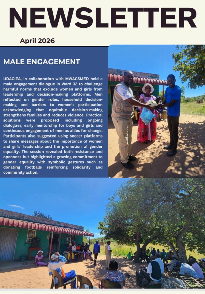 UDACIZA April Newsletter